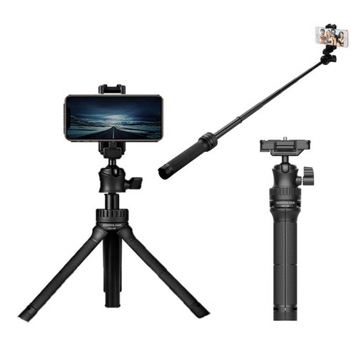 주닉스 HDV-08 카메라 스마트폰 미니 삼각대 셀카봉