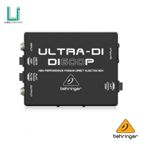 베링거 DI600P 하이 퍼포먼스 패시브 다이렉트 DI 박스