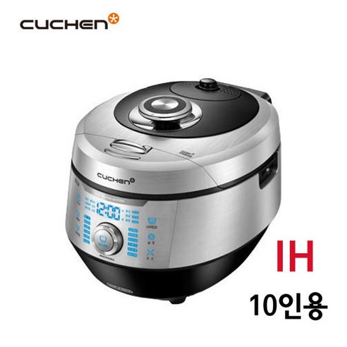 쿠첸 압력밥솥 10인용, CJH-BT1060SK, Black / Bright Silver