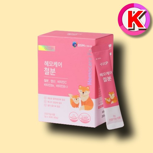 헤모케어 리포퍼 비햄철 식물성 철분제, 1세트, 30정