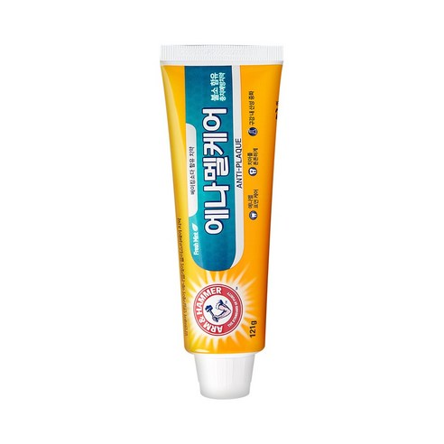 암앤해머 에나멜케어 엑스트라 화이트닝 치약, 121g, 3개