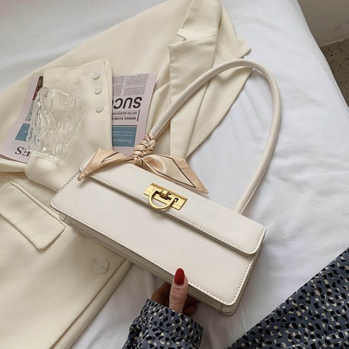 왕홍 심플한 미니백 패션 숄더 겨드랑이 가방 여성백 고급스러운 느낌의 서양식 핸드백