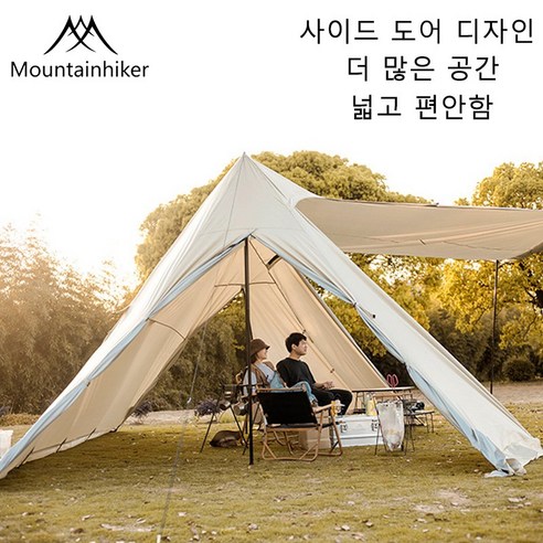 MOUNTAINHIKER 캠핑 텐트: 사계절 동안 야외 모험을 위한 믿을 수 있는 보호