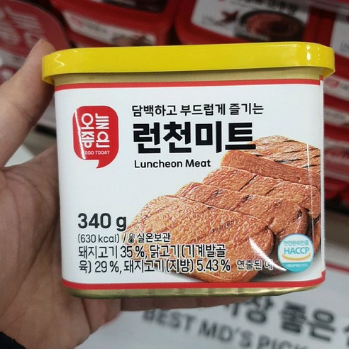 오늘좋은 런천미트 340G, 1개