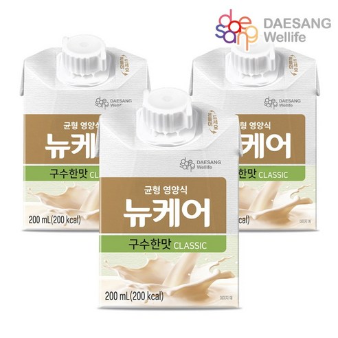 대상웰라이프 뉴케어 구수한맛 아셉틱 200mlx30팩, 30개, 200ml