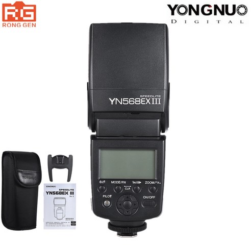 YONGNUO YN568EX III YN-568EX TTL 무선 HSS 플래시 스피드 라이트 Canon Nikon DSLR 카메라 호환 YN600EX-RT II YN568EXII, [01] for Canon, 01 for