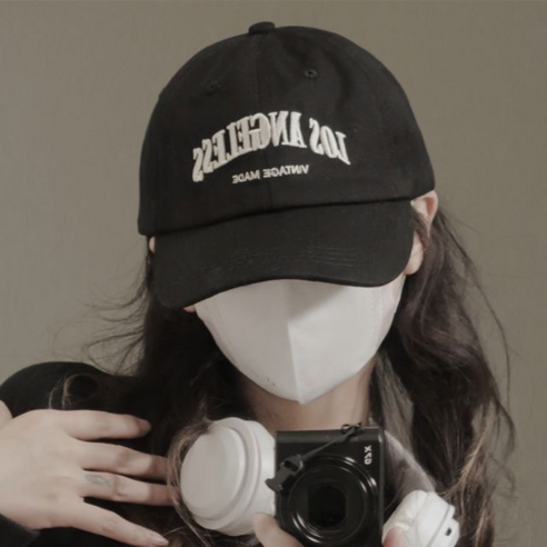 미다미 로스엔젤레스 빈티지 워싱 남녀공용 볼캡 (6컬러)