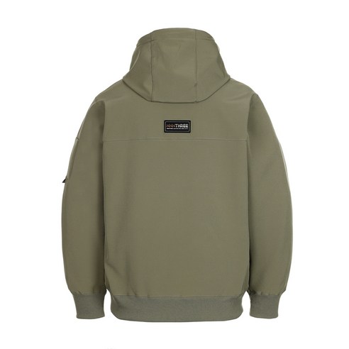 엔쓰리 2324 NNN 3L WATERPROOF HOOD KHAKI 스노우 보드복 방수 후드