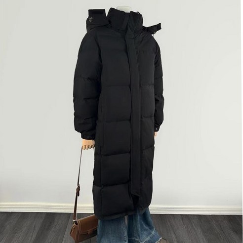 스타일과 따뜻함을 모두 갖춘 Sevenmoon 오리털 롱패딩으로 겨울 추위를 압도하세요.