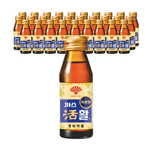 동화약품 부채표 까스활, 75ml, 60개