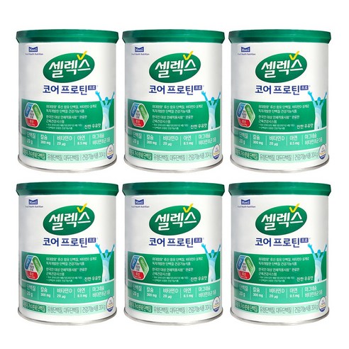 셀렉스 코어 프로틴 프로 저분자 가수분해 류신 농축유청 단백질 진한 우유맛 식약처인증 건강기능식품, 1캔, 304g
