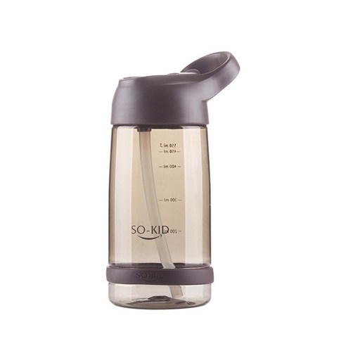 프렐러고 스포츠 물병 550ML/850ML/1000ML 휴대 헬스 빨대 물통, 커피 550ML, 550ml