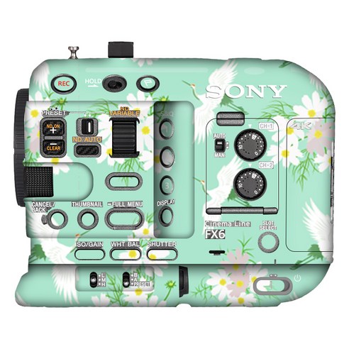 소니 FX6 Sony FX6 카메라 바디 스킨 3M 프로텍터 필름 패션 클래식 랩 스킨 데칼 커버 케이스, 옵션01