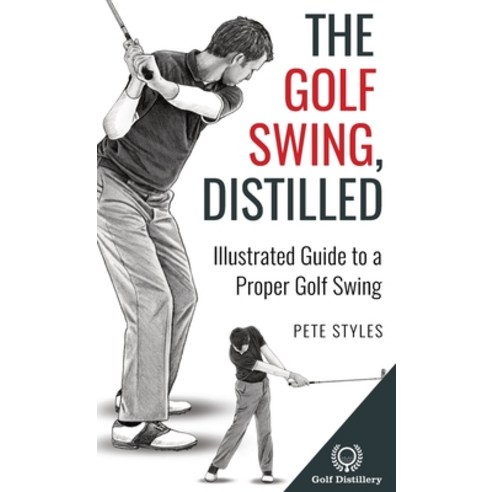 (영문도서) The Golf Swing Distilled: Illustrated Guide to a Proper Golf Swing Hardcover, Golf Distillery, English, 9781777418373
