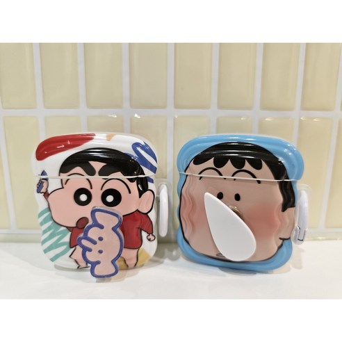 귀여움과 편리함이 한꺼번에! 짱구 맹구 에어팟 케이스