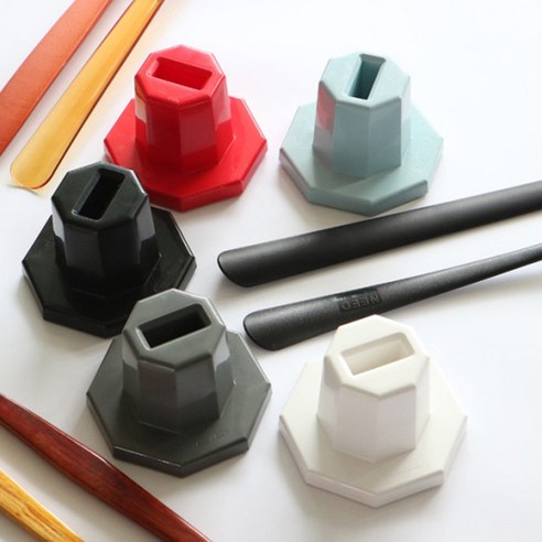 니본 구두 헤라 받침대만1P 스텐드 주걱, 1개, 화이트