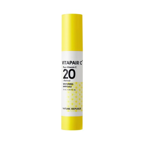네이처리퍼블릭 비타페어C 퓨어비타민C 20 화이트닝 앰플 24ml – 피부를 밝고 건강하게 만드는 비타민C 앰플