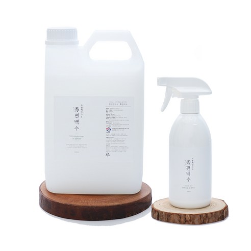 편백연구소 수편백수 피톤치드 스프레이, 일반형+리필형, 500ml+2L