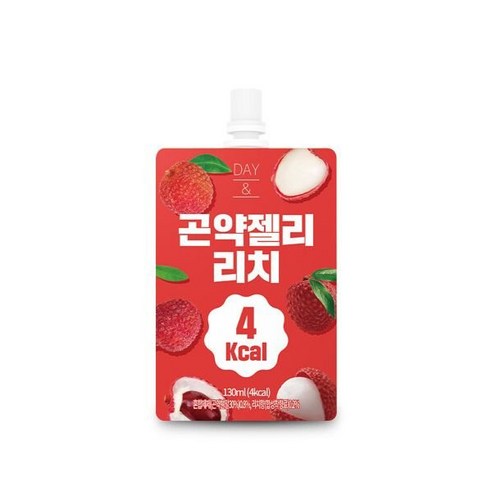 데이앤 곤약젤리 리치, 150g, 30개