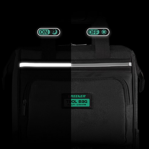 효율적인 공구 수납과 휴대를 위한 자이언트 G-2 공구 백팩 가방