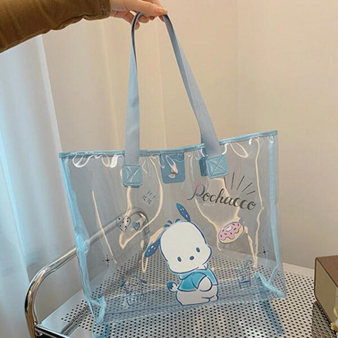 산리오 투명 비치백: 여름 바캉스의 스타일리시한 필수품