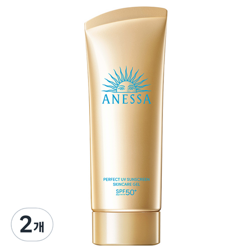 아넷사 퍼펙트 UV 선스크린 스킨케어 젤 NA SPF50+ PA++++, 90g, 3개