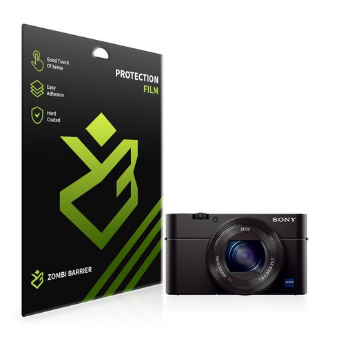 소니 RX100M3 퓨어 저반사 지문방지 액정 보호필름 2매, 단품, 2개