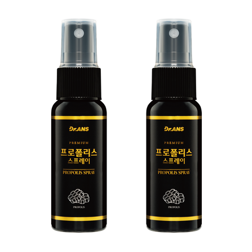 닥터안스 호주산 프로폴리스 프로폴리스리퀴드 어린이 뿌리는 프로폴리스 스프레이 25ml, 2개