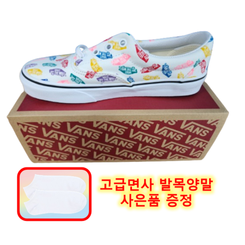 [100% 정품 반스] VANS 에라 믹스 화이트 / VN0A54F19M51 + 발목 양말