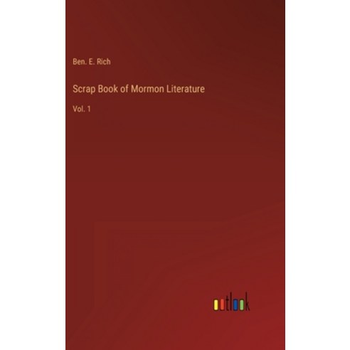 (영문도서) Scrap Book of Mormon Literature: Vol. 1 Hardcover, Outlook Verlag, English, 9783368900496