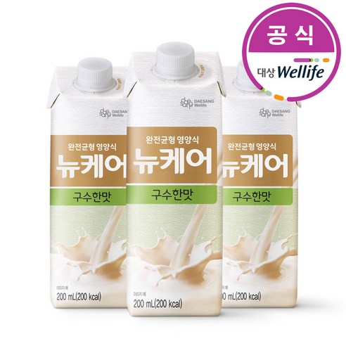 대상웰라이프 뉴케어 구수한맛 완전균형영양식, 20개, 200ml