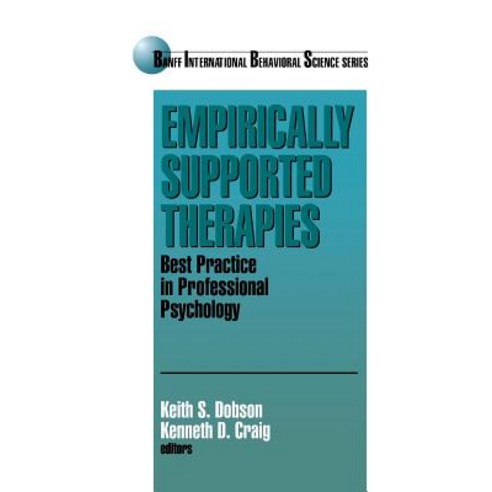 (영문도서) Empirically Supported Therapies: Best Practice In Professional ...