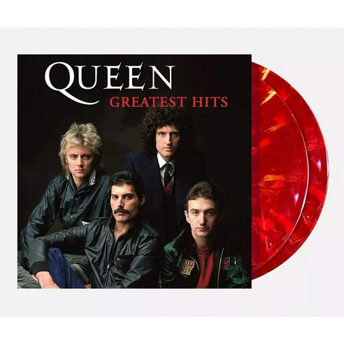 퀸 베스트 히트 1집 Queen Greatest Hits 더블앨범 루비 블렌드 2LP 레코드, 기타, 1개