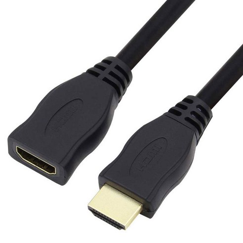 컴길 HDMI 2.0Ver 연장 케이블 블랙, 1개, 3m