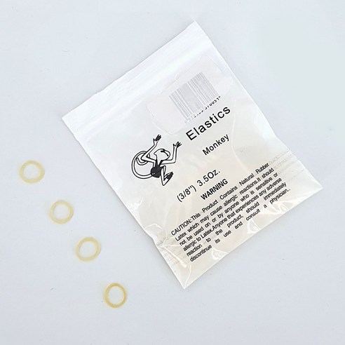 팡스몰 치아 교정 고무줄 교정기 고무줄, 11mm, 1팩