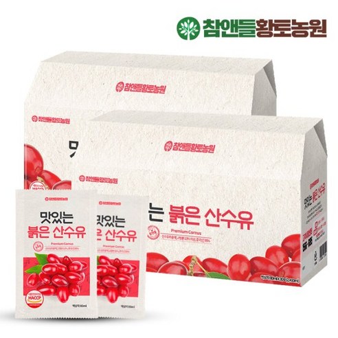 [황토농원] 맛있는 붉은 산수유 30포 2박스, 단품, 단품