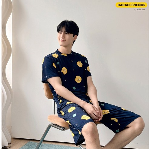 뷰패코 카카오프렌즈 커플 잠옷으로 쾌적하고 행복한 여름밤 보내세요!