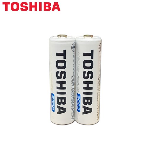 도시바 충전지 1.2V2000mAh 니켈수소충전지 AA2알벌크, 1개