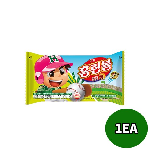 해태제과 홈런볼초코 46g 1개입/국민과자/인기간식/아이들간식/인기과자