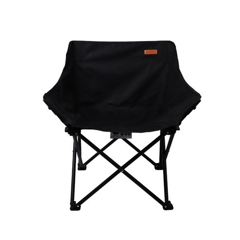 카르닉 초경량 폴딩 캠핑 의자, 블랙, 2개