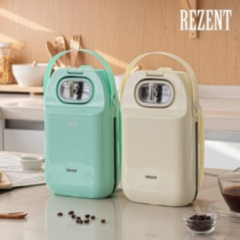 리젠트 와플기계와 크로플 붕어빵 2IN1 메이커 (화이트 민트 색상 랜덤) 와플메이커붕어빵