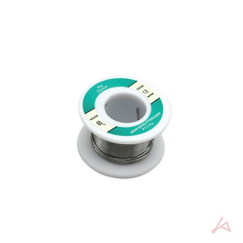 인두기납 실납 PCB 기판 회로판 납땜 땜납 1.0mm, 1개