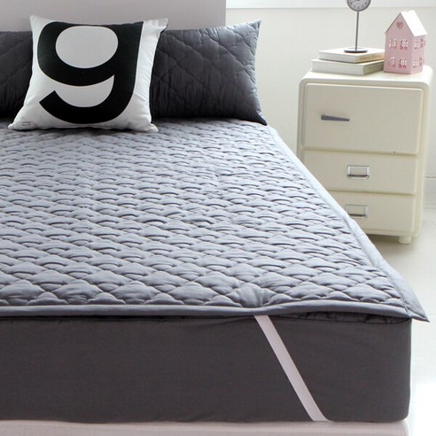 순면누빔 고정밴드 침대패드: 슈퍼킹의 안락함과 전통의 아름다움