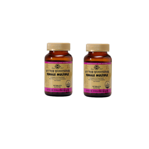 솔가 여성용 멀티비타민 미네랄, 60정, 2개 비타민/미네랄 솔가 여성용 멀티비타민 미네랄, 60정, 2개 비타민/미네랄