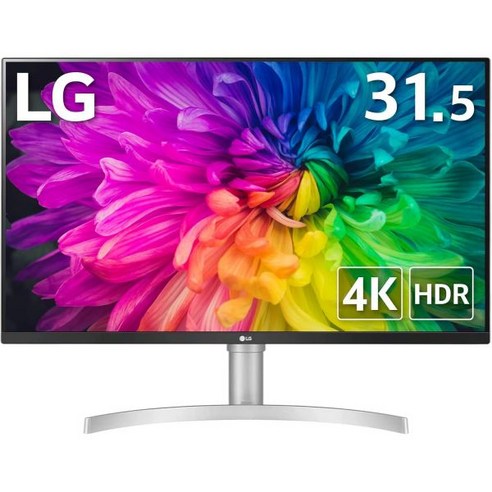 1523957 LG 모니터 디스플레이 32UN650-W 31.5인치 4K HDR IPS비광택 HDMIx2 DP FreeSync지원 스피커탑재 플릭커세이프 블루라이트저감 높이조절, [32UN500-W] 31.5형/4K/HDMI/DP/스