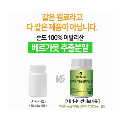 베르가못 폴리페놀 BPF로 되찾는 활력, 건강한 삶의 시작