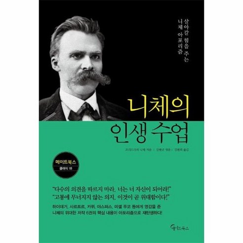 니체의 인생 수업 메이트북스 클래식 18, 상품명