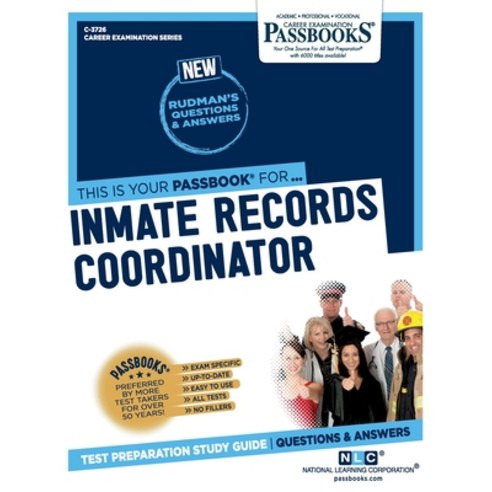 Inmate Records Coordinator Paperback, National Learning Corp, English, 9781731837264