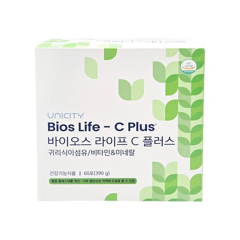 유니시티 바이오스 라이프 C 플러스 귀리식이섬유 비타민&미네랄