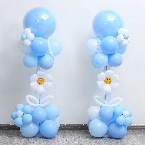 [인기ㅣ강추] 축제와 파티를 위한 완벽한 장식: [피앤비유니티] 대형 풍선 기둥 세트 [최신ㅣ추천상품 입니다]